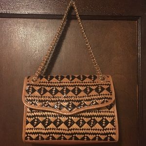 Rebecca Minkoff woven Affair bag